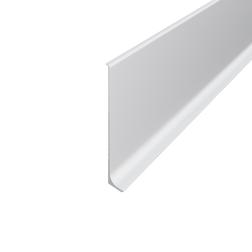 Плінтус алюмінієвий 2500×11,4×59мм Анодування Срібло