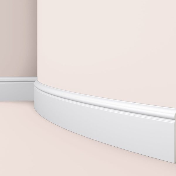 Плінтус поліуретановий NMC FL2 Flex (2000×15×120 мм)
